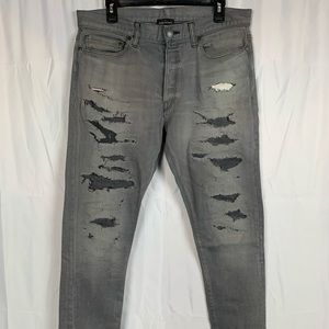 John Elliott Denim - Cast 2 - Grey - NWOT - 33x34